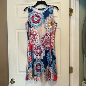 Zesica Dress Size Small Multicolor